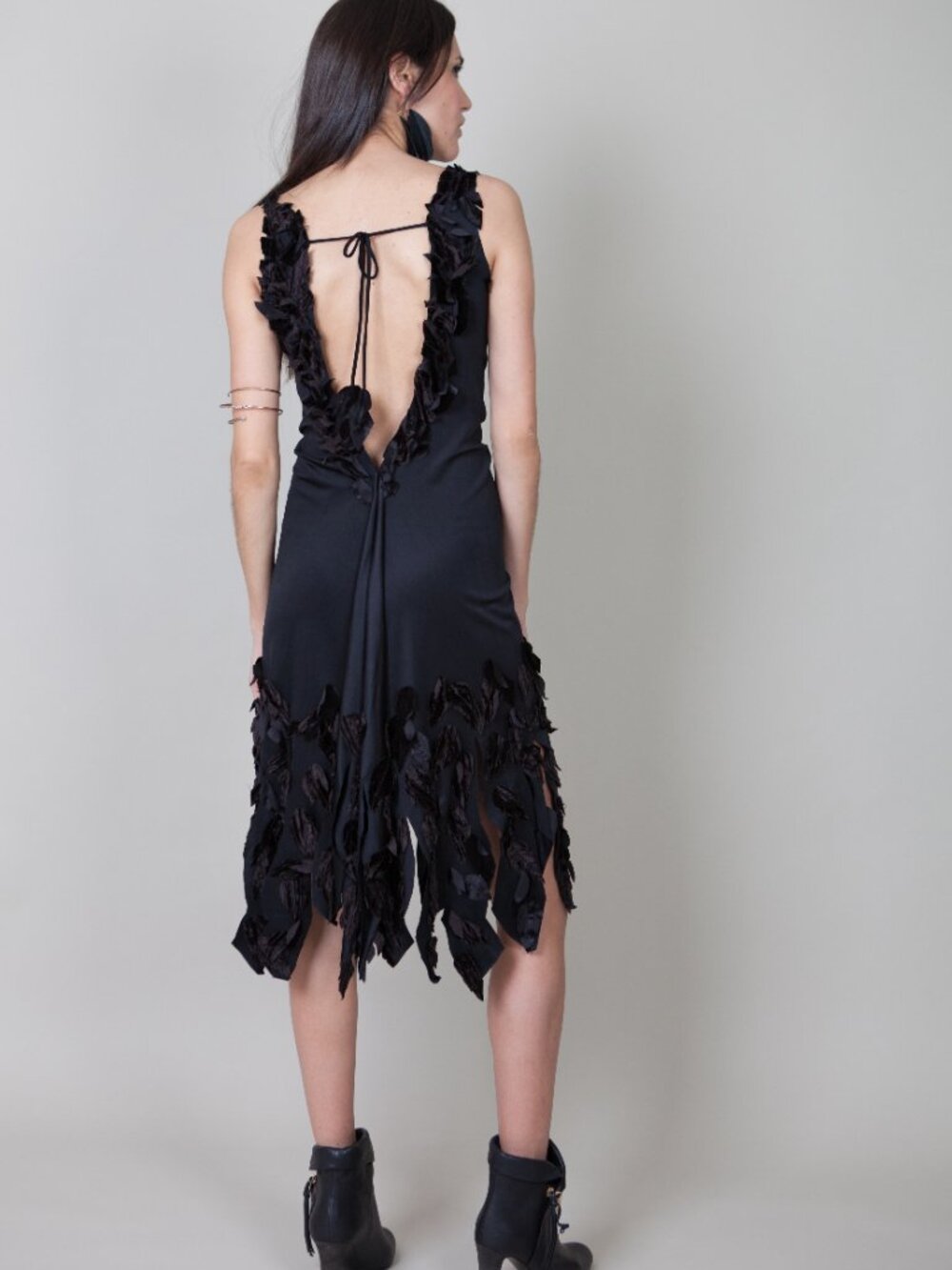 VELVET LEAF gypsy DRESS - Picture 4 of 5